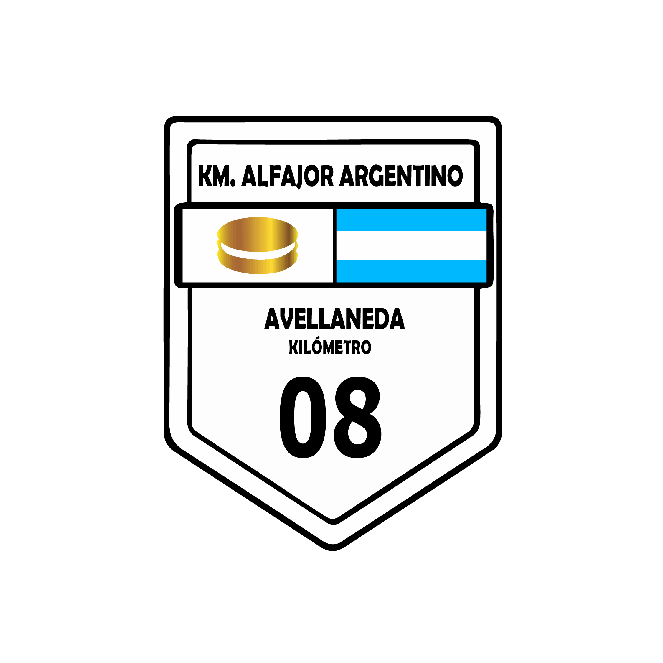 Insignia KM Alfajor Argentino - Avellaneda